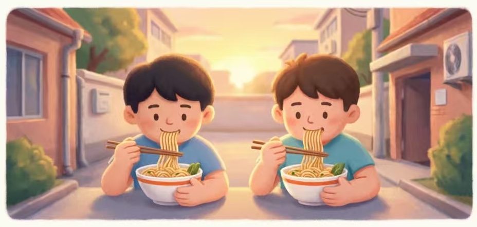 弄堂吃面的青春